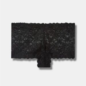 🆕 Torrid Curve 🖤 Black Lace Cheeky Panty Size 00